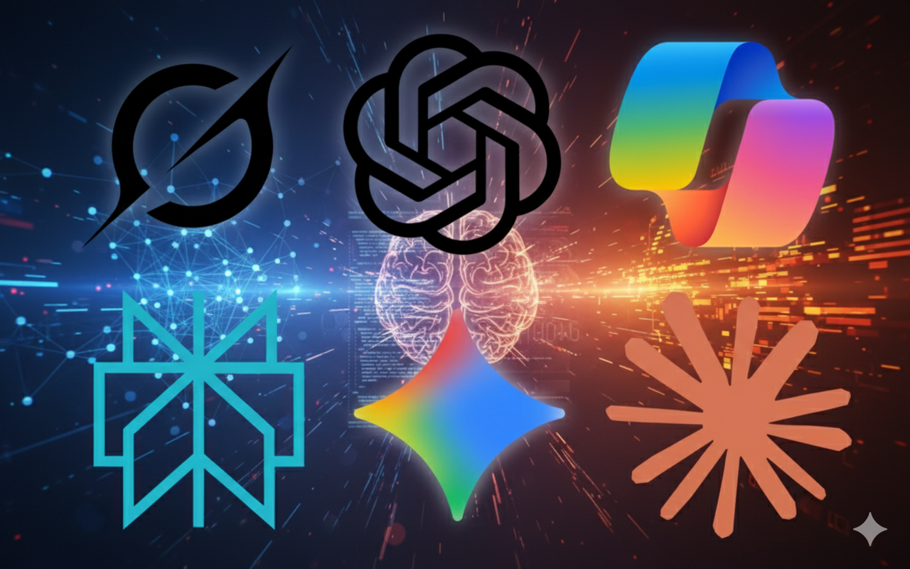 Srovnání AI: ChatGPT, Gemini, Copilot, Claude, Grok a Perplexity po 2 letech (2. část)